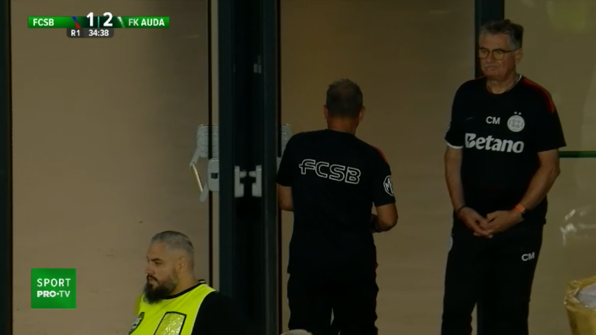 FCSB a contestat al 2-lea gol marcat de Auda! S-a ales doar cu un „roșu”