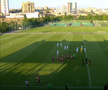Stadionul din Erevan la meciul lui CFR Cluj / FOTO: Captură TV @Prima Sport 1