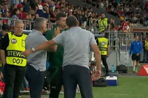 FCSB a contestat al 2-lea gol marcat de Auda! S-a ales doar cu un „roșu”