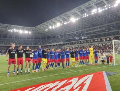 FCSB - FK Auda, turul 2 preliminar Conference League » Noul transfer, creditat să debuteze ca titular + Câți fani vin în Ghencea