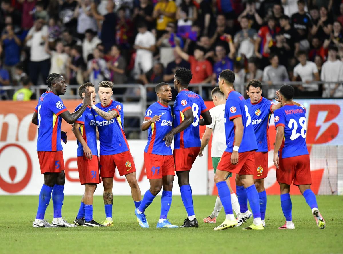 FCSB - FK Auda 2-3 » Rușinea serii pe continent! Roș-albaștrii încep sezonul european cu un eșec lamentabil