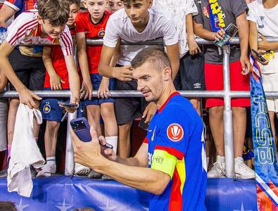 FCSB - FK Auda, turul 2 preliminar Conference League » Noul transfer, creditat să debuteze ca titular + Câți fani vin în Ghencea