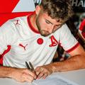 Luca Fudulache, unul dintre jucătorii pe care Dinamo nu i-a prezentat // foto: facebook @FC Viitorul Onești