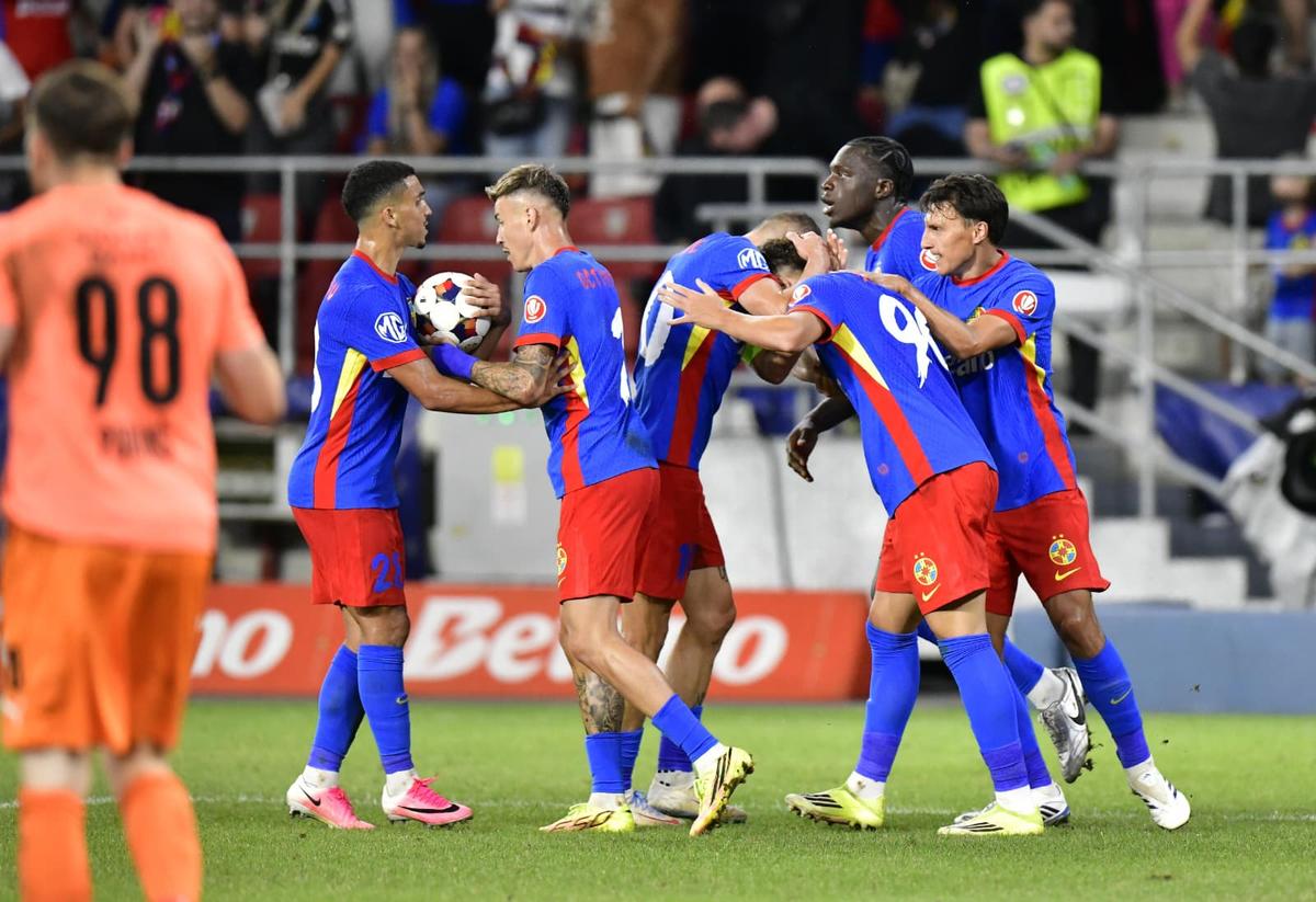 FCSB - Auda, imagini din meci