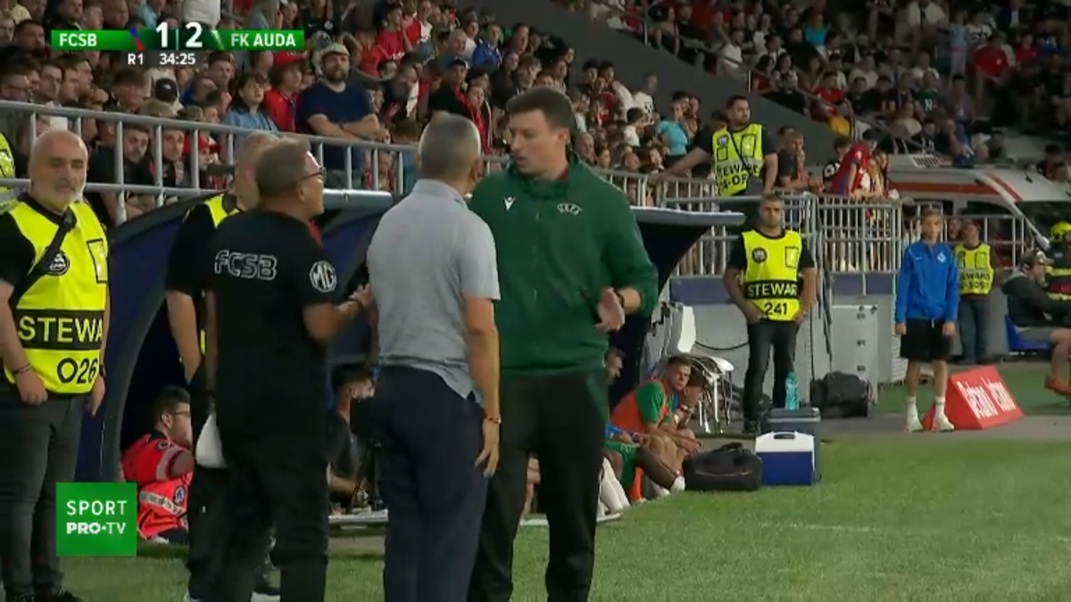 FCSB a contestat al 2-lea gol marcat de Auda! S-a ales doar cu un „roșu”