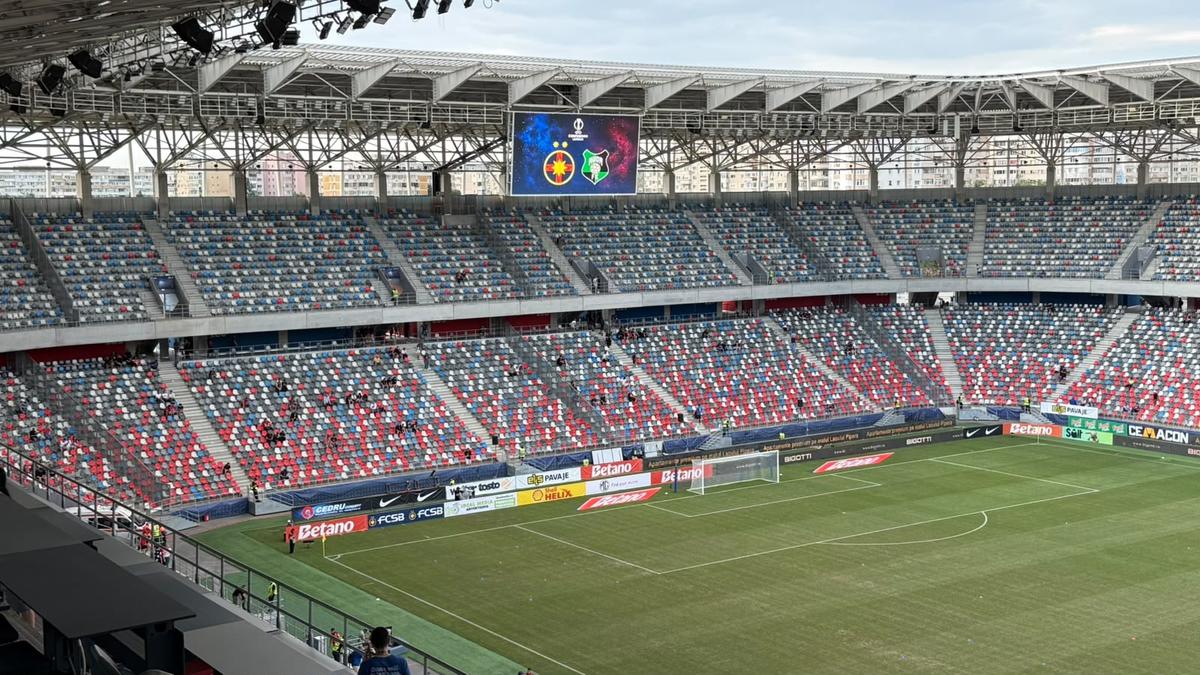Imagini înainte de FCSB - FK Auda