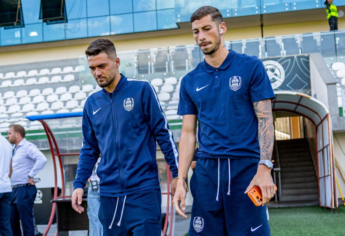 Jucătorii lui CFR Cluj au ajuns pe stadionul din Erevan