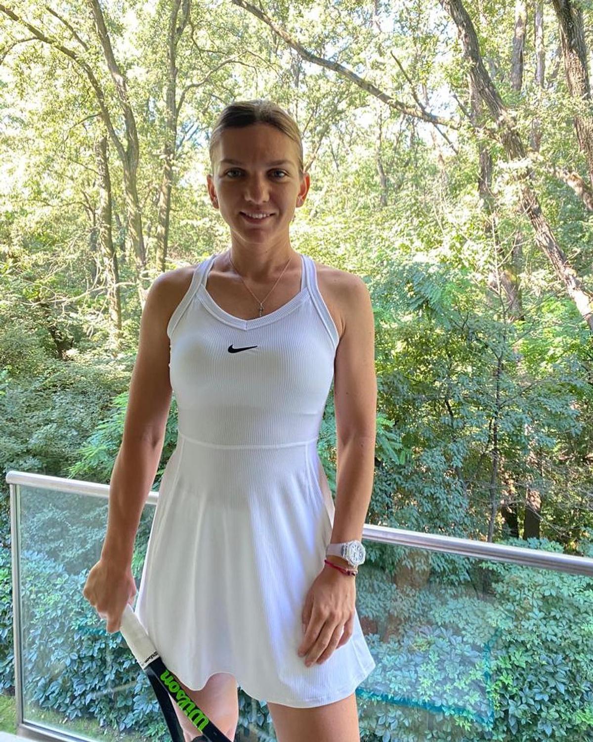Simona Halep august 2020, cu iubitul, Toni Iuruc