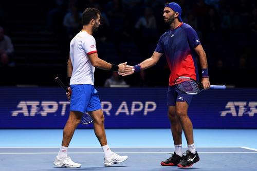 Jean-Julien Rojer și Horia Tecău FOTO Guliver/GettyImages