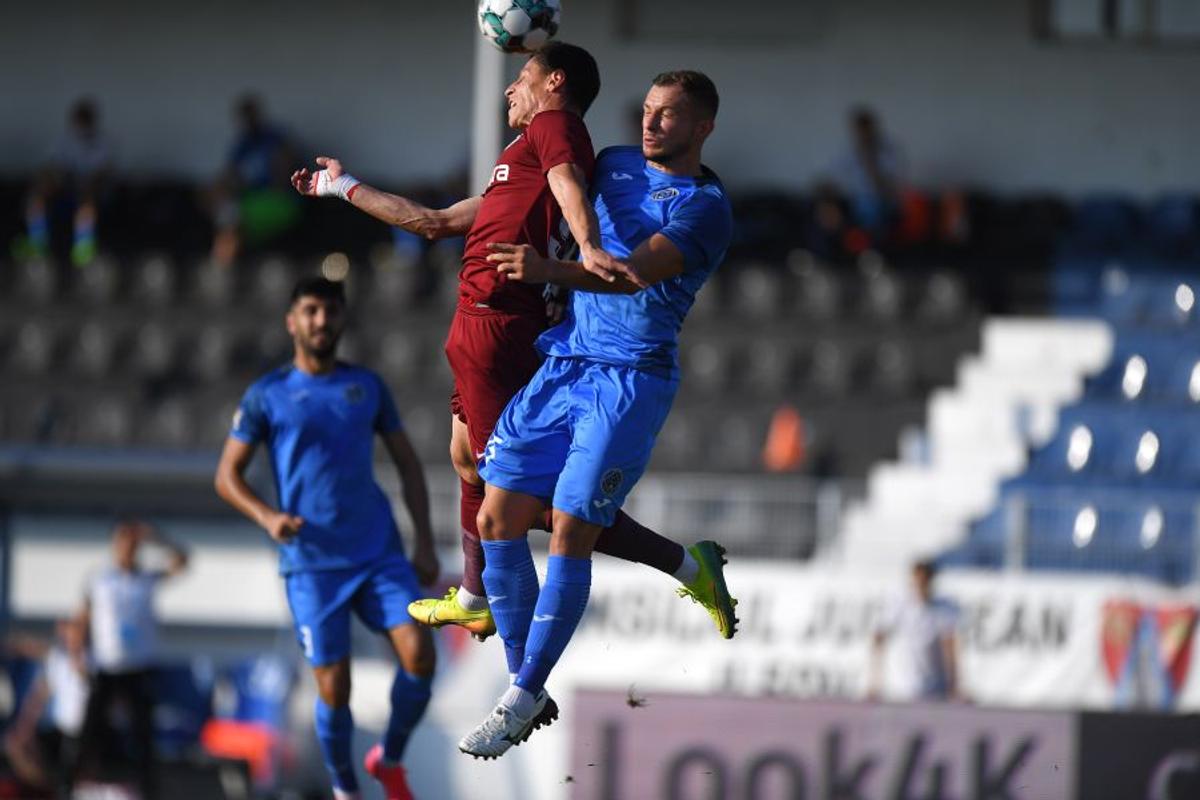 ACADEMICA CLINCENI - CFR CLUJ 1-2. VIDEO + FOTO Victorie chinuită înaintea duelului cu Dinamo Zagreb, din preliminariile Ligii Campionilor