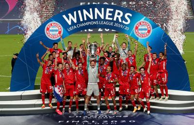 PSG - BAYERN 0-1. FOTO Moment istoric pentru Bayern: cum a arătat decernarea trofeului în fața unui stadion gol