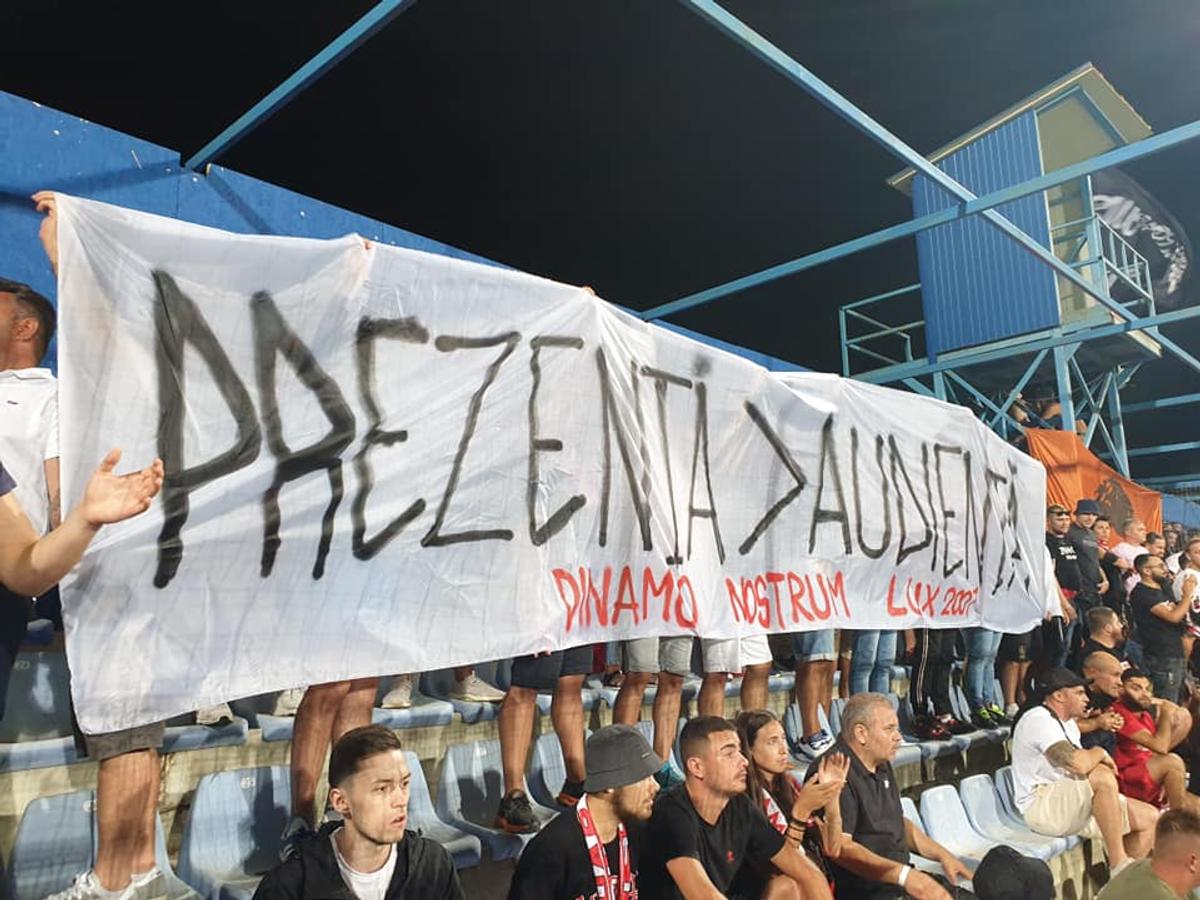Farul - Dinamo 3-0 // Peluza oaspeților