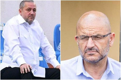 Mihai Rotaru (stânga) și Adrian Mititelu, patronii celor două cluburi