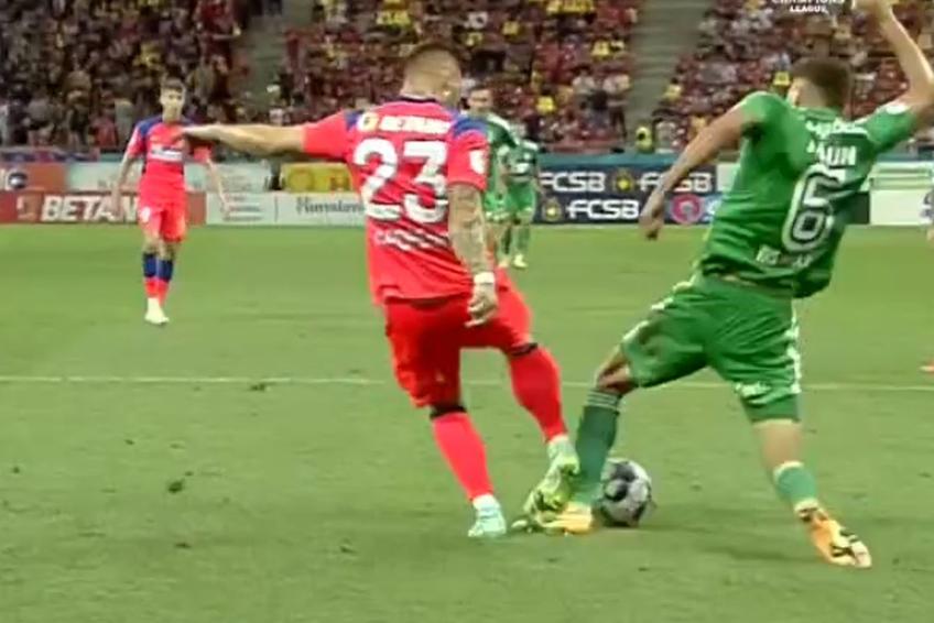 FCSB - Sepsi 1-1 | Ion Crăciunescu, fost mare arbitru internațional, susține că Ovidiu Popescu, mijlocașul central al vicecampioanei, trebuia eliminat în repriza a doua.