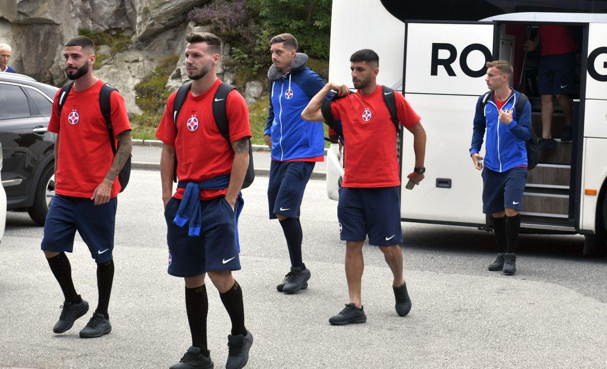 Delegația FCSB a ajuns în Norvegia! Imagini surprinse de GSP la sosirea roș-albaștrilor + personajul-surpriză care i-a însoțit pe români