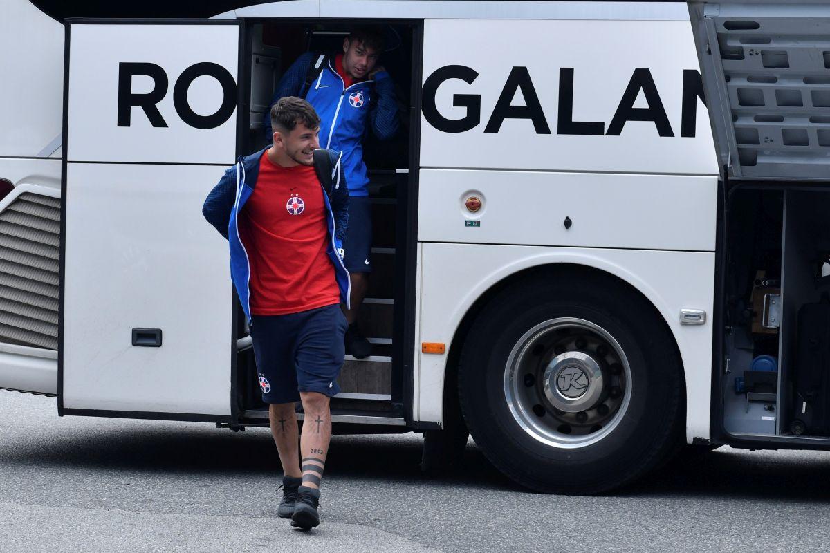 Delegația FCSB a ajuns în Norvegia! Imagini surprinse de GSP la sosirea roș-albaștrilor + personajul-surpriză care i-a însoțit pe români