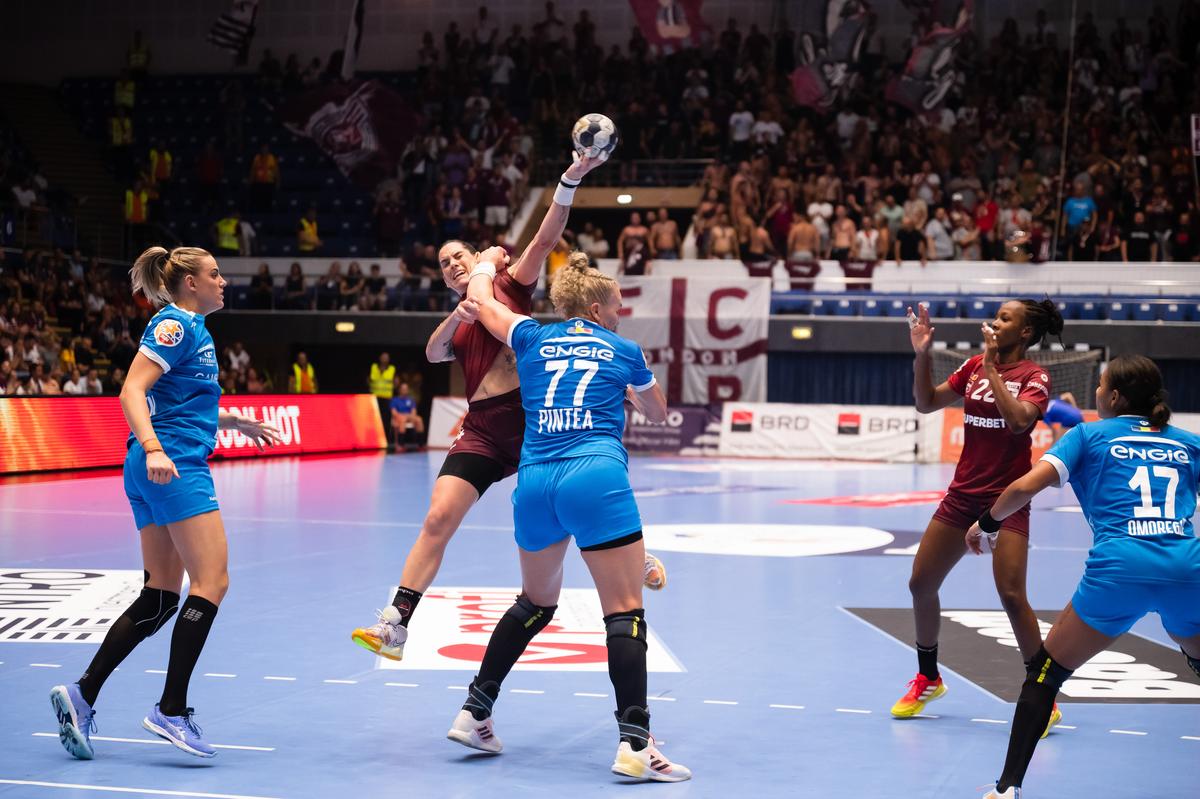 Rapid - CSM București, Supercupa României la handbal feminin. 23.08.2022