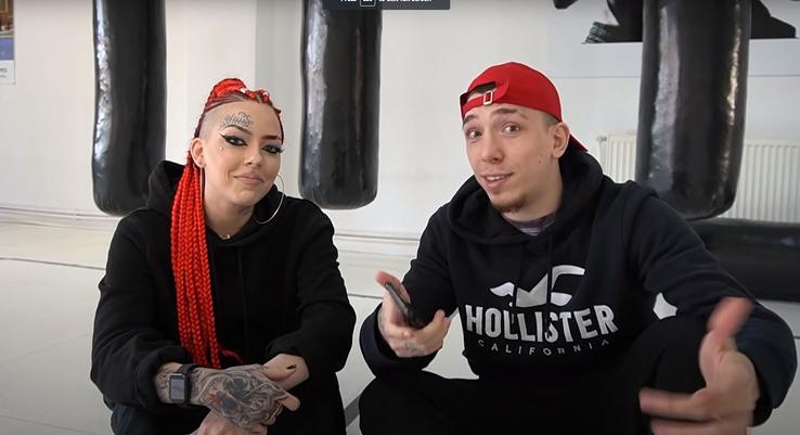 Alexandra, fiica lui Cătălin Zmărăndescu. Foto: Captură YouTube