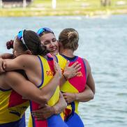 Mariana Dumitru, Manuela Lungu, Emanuela Ciotău, Patricia Cireș - aur la Campionatele Mondiale de tineret (U23) la 4 vâsle