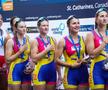AUR pentru România la Campionatele Mondiale de Canotaj U23, la 4 vâsle feminin // sursă foto: Facebook @ COSR