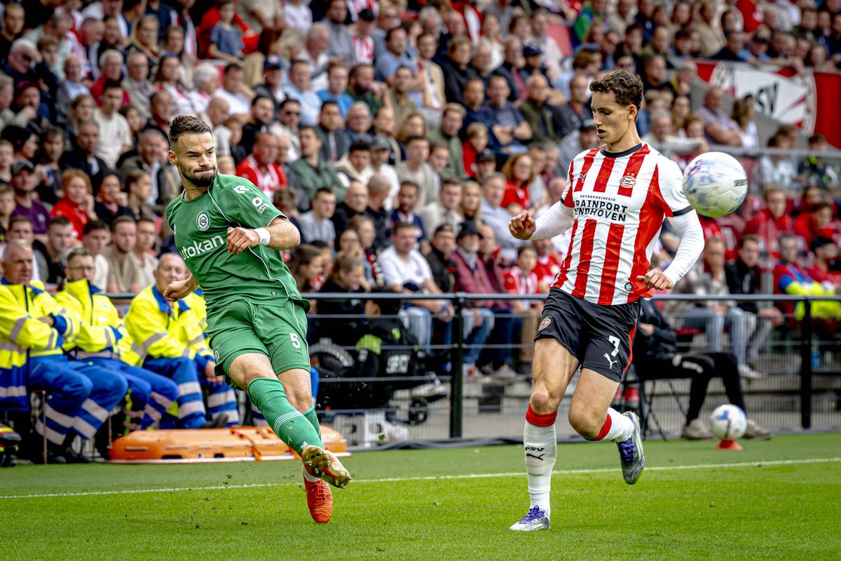Șase goluri în PSV - Groningen » Dennis Man a debutat! Înlocuitorul lui a marcat o „dublă” după pauză