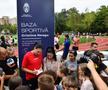 Cristina Neagu, la inaugurarea bazei sportive care îi poartă numele/Foto: Facebook (Cristina Neagu)