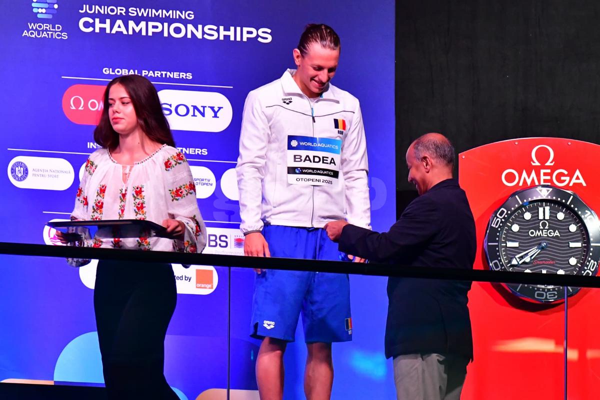 Robert Badea, medaliat cu bronz la 400 m mixt la Mondialele de la Otopeni: „Pe ultimul 50 am crezut că sunt al patrulea. Înnebunisem!”