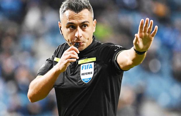 Horațiu Feșnic, performanță importantă la FC Botoșani - Csikszereda! Cifra pe care o bifează arbitrul din Cluj