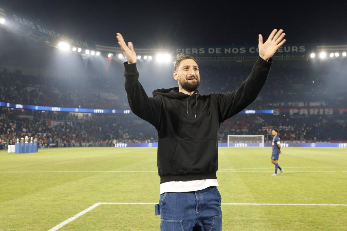 Gianluigi Donnarumma și-a luat rămas bun de la fanii lui PSG pe Parc des Princes