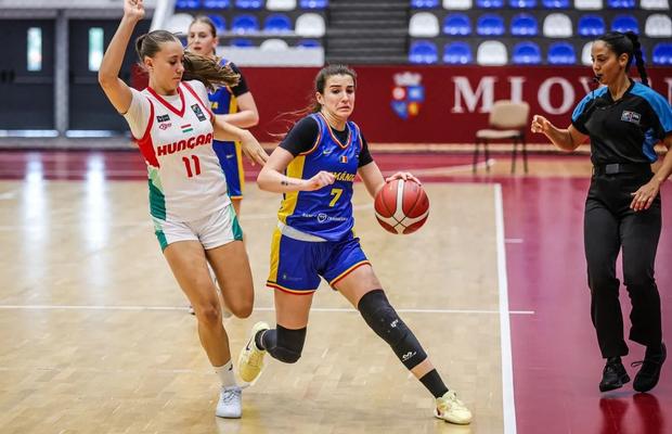 Performanță în baschetul feminin juvenil! România, locul 9 la Campionatul European U16, după un bilanț de 4-3