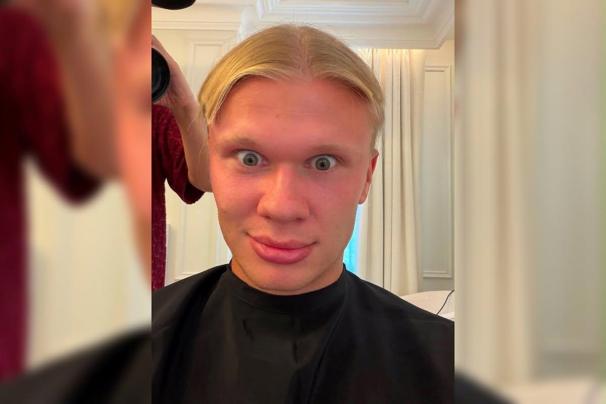 Erling Haaland i-a șocat pe fani cu noul look înainte de primul meci din Premier League