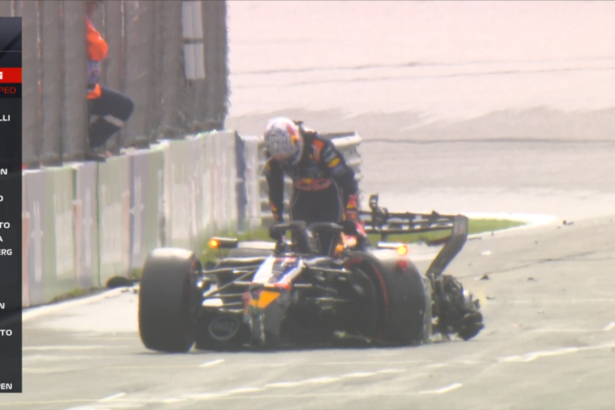 Max Verstappen, accident în MP al Olandei