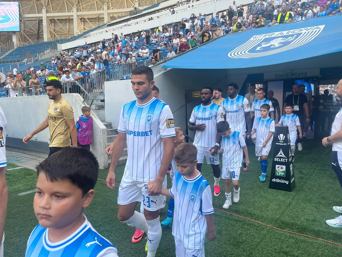 Craiova - Voluntari, imagini înainte de meci