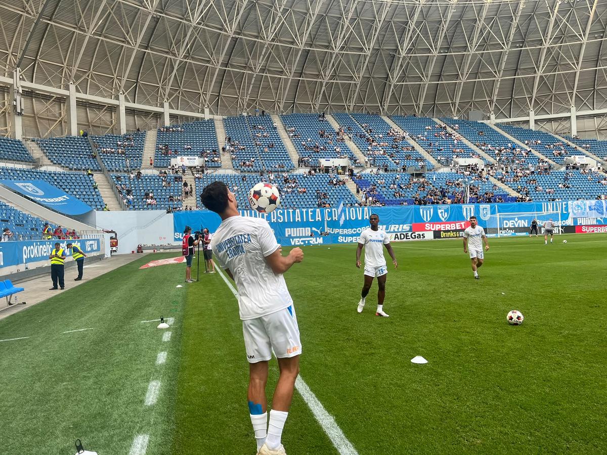Craiova - Voluntari, imagini înainte de meci