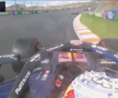 Max Verstappen, accident în MP al Olandei / FOTO: Captură TV @Antena 1