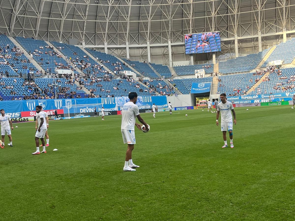 Craiova - Voluntari, imagini înainte de meci