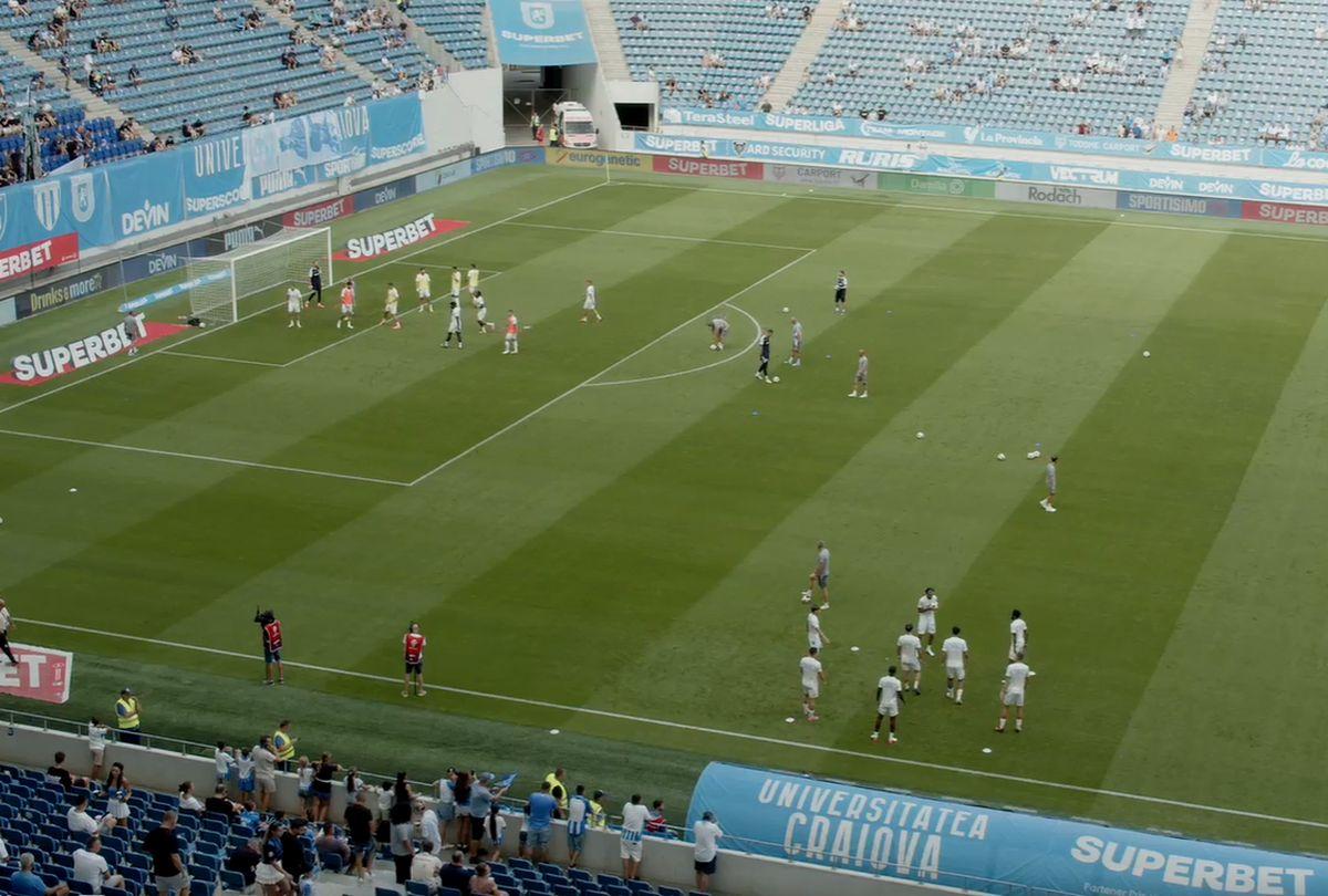 Craiova - Voluntari, imagini înainte de meci
