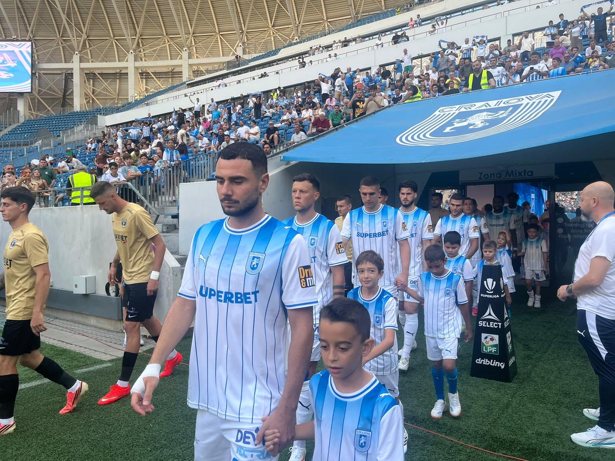 Craiova - Voluntari, imagini înainte de meci