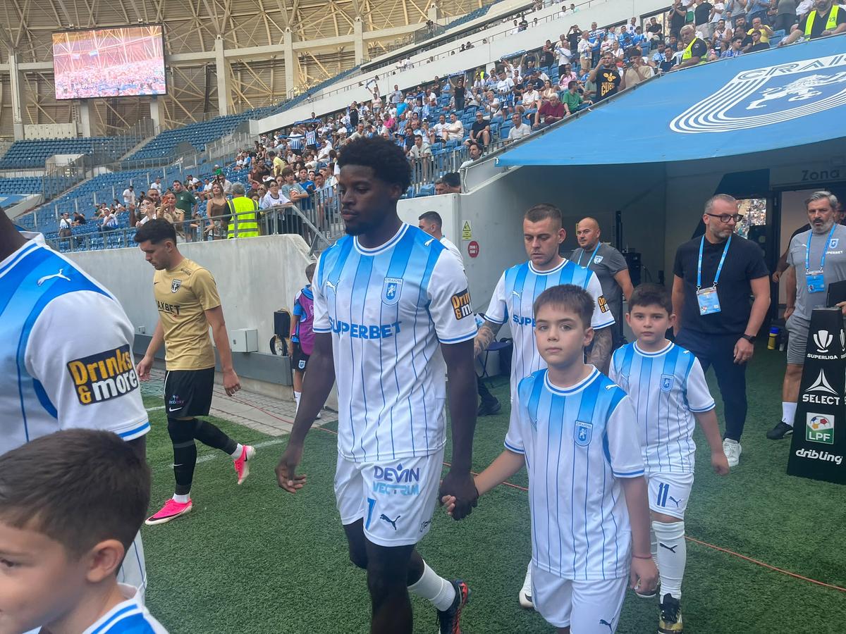 Craiova - Voluntari, imagini înainte de meci