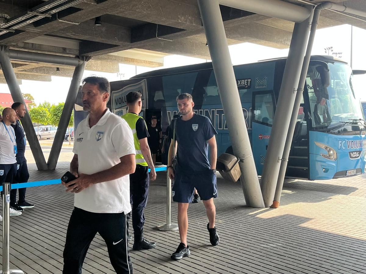 Craiova - Voluntari, imagini înainte de meci