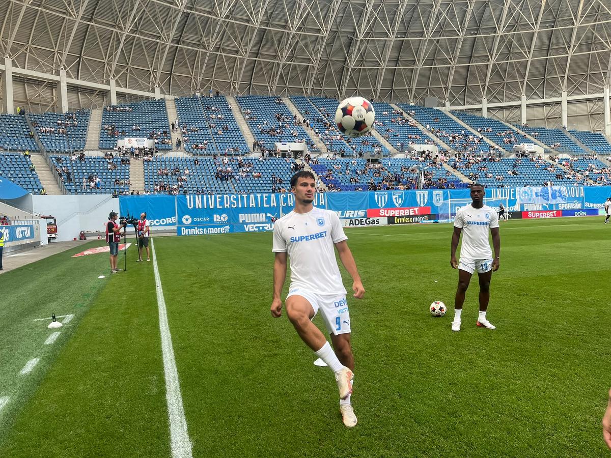 Craiova - Voluntari, imagini înainte de meci