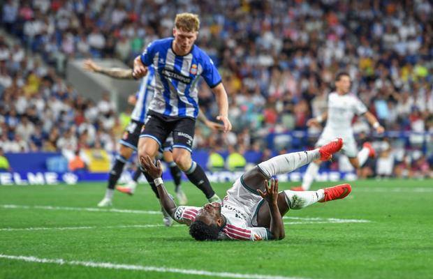 Espanyol îl atacă pe Vini, Courtois replică: „Mai întâi trebuie să te uiți în oglindă”