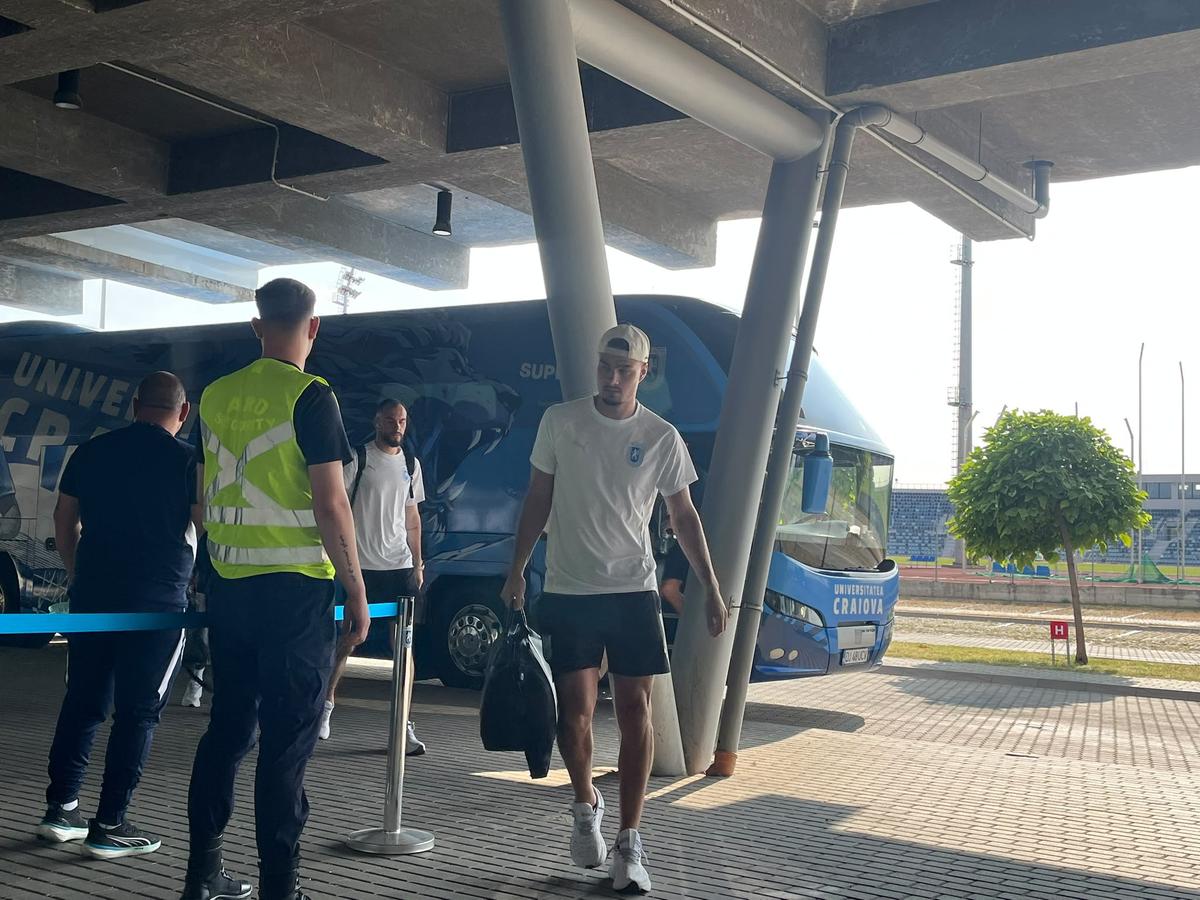 Craiova - Voluntari, imagini înainte de meci
