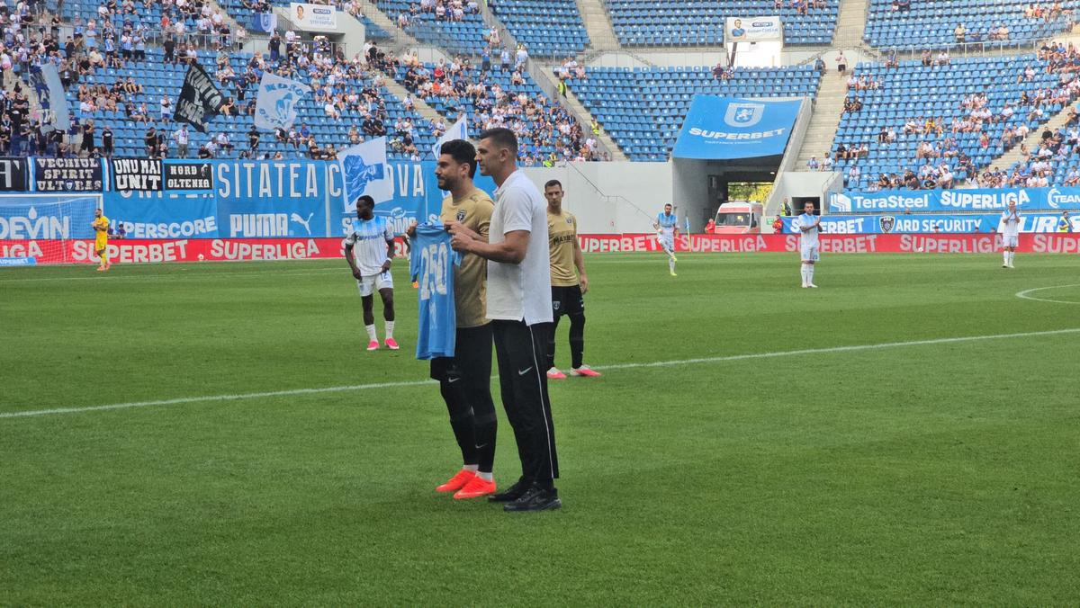 Craiova - Voluntari, imagini înainte de meci