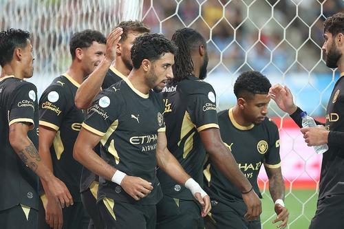 Omar Marmoush, central aici / foto: Guliver/gettyimages