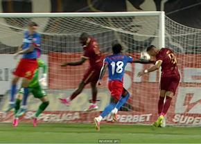 Penalty din a doua încercare » Găman, salvat de VAR la CFR Cluj - FCSB