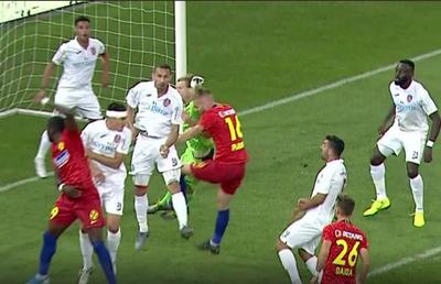FCSB - CFR CLUJ 0-0 // FOTO A fost sau nu penalty? Verdictul specialistului la cea mai controversată fază din derby