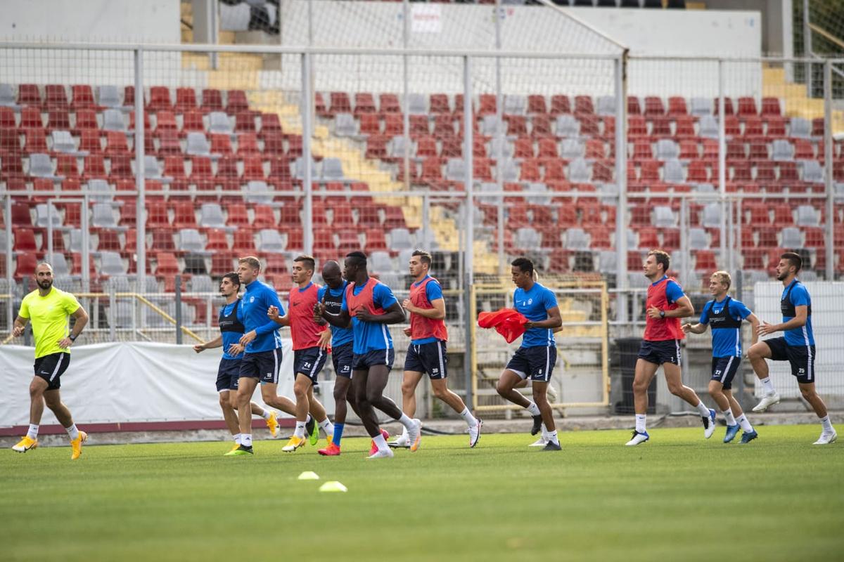 Slovan Liberec a efectuat antrenamentul oficial înaintea meciului cu FCSB
