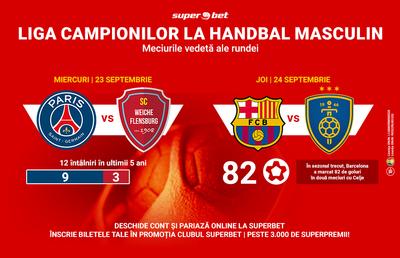 Săptămâna bătăliilor franco-germane în Liga Campionilor la handbal masculin