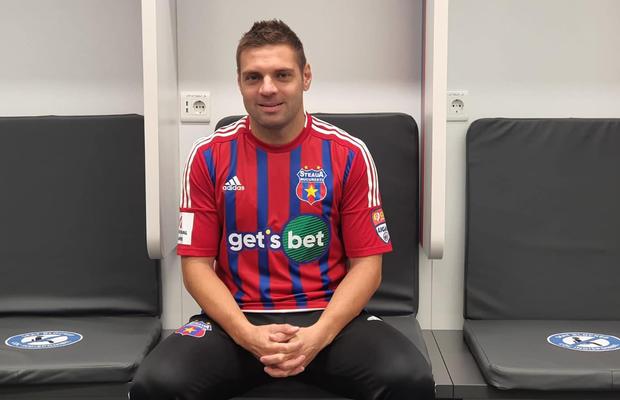 Adi Popa, prezentat oficial la Steaua! Ce număr va purta